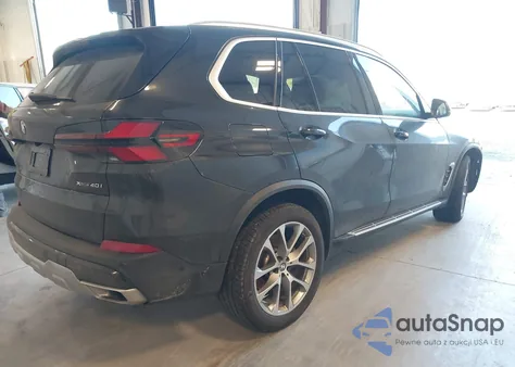 2025 BMW X5 xDrive40I из США, поврежденный, VIN 5UX23EU01S9Z23429